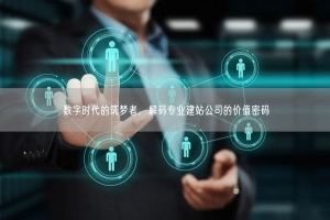 数字时代的筑梦者，解码专业建站公司的价值密码